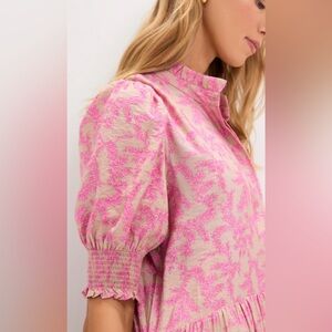 HYACINTH HOUSE: Tan & Pink Vines Bennett Maxi Dress 💕💕💕